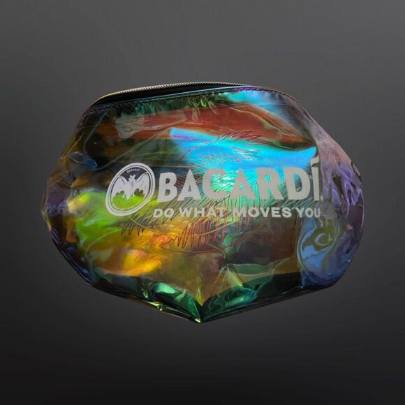 Bacardi Iridescent Semi Clear Rave Fanny Pack - Picture 4 of 4